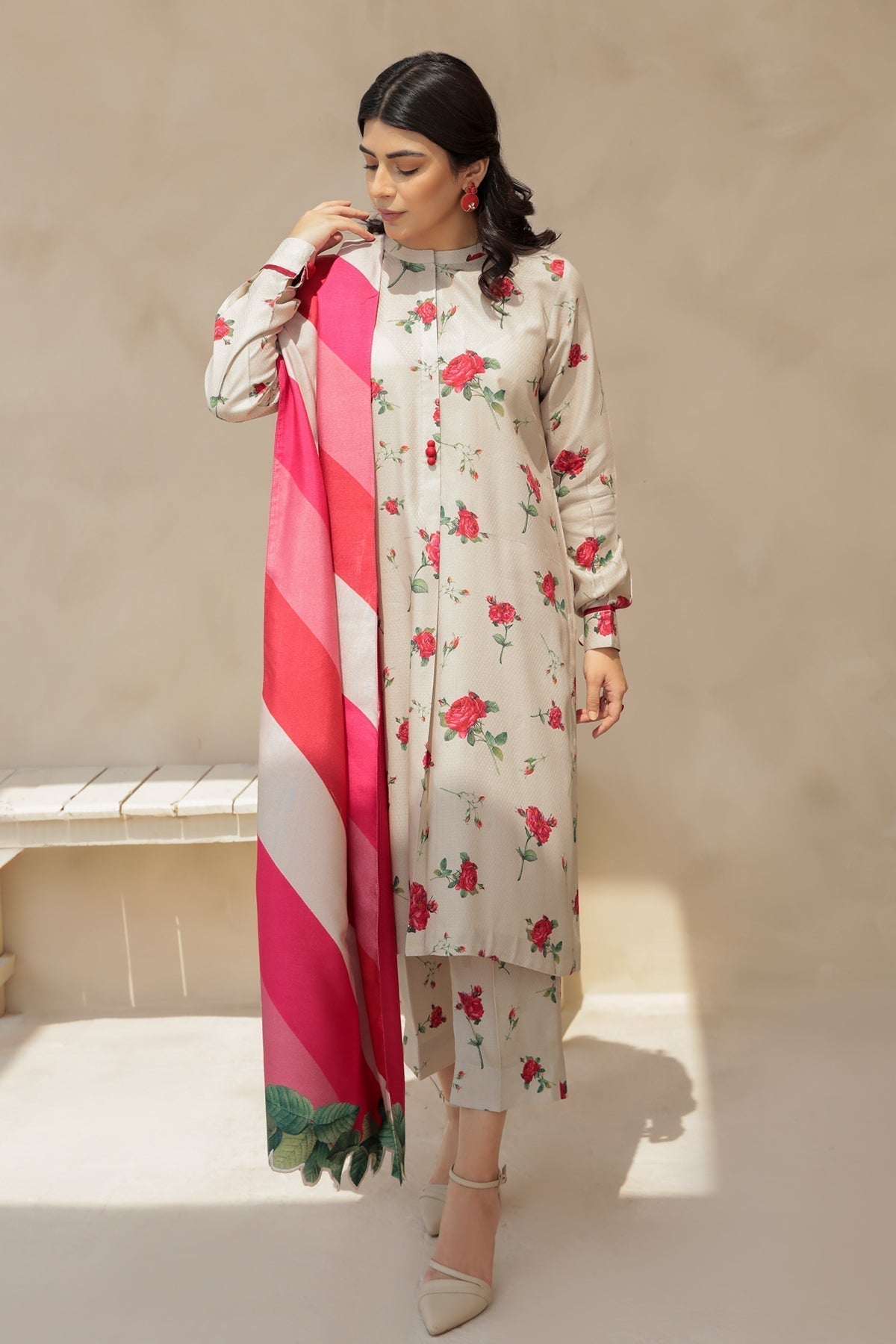 MASHA PRINTED SUMMER LAWN