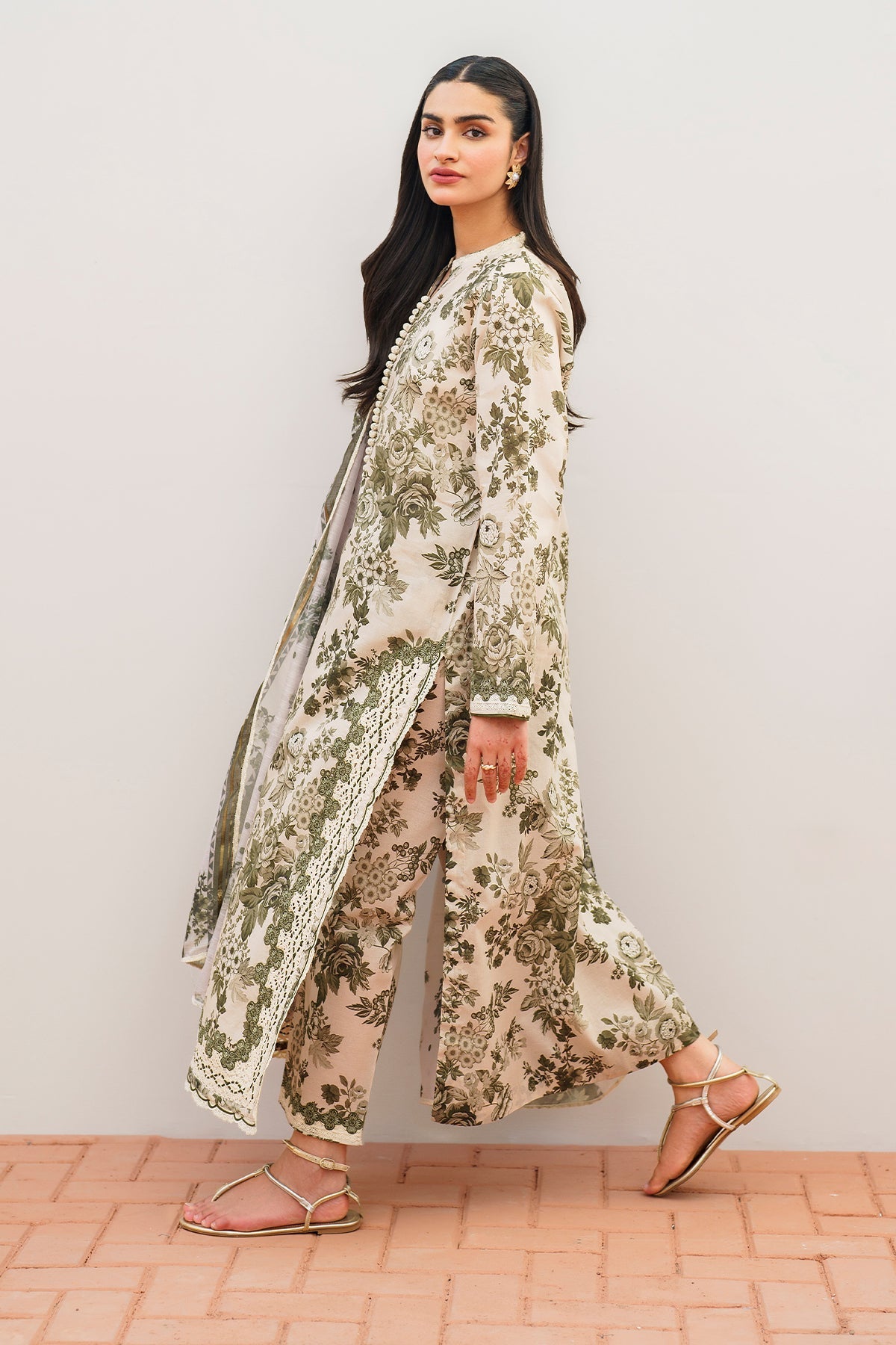 EMBROIDERED PRINTED SUMMER LAWN