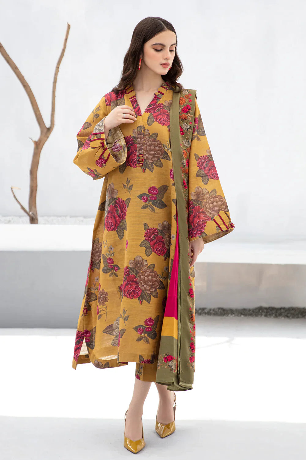 MASHA PRINTED SUMMER LAWN